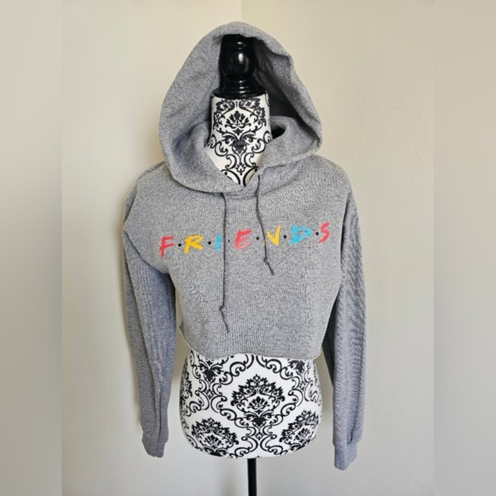 Friends Cropped Sweater